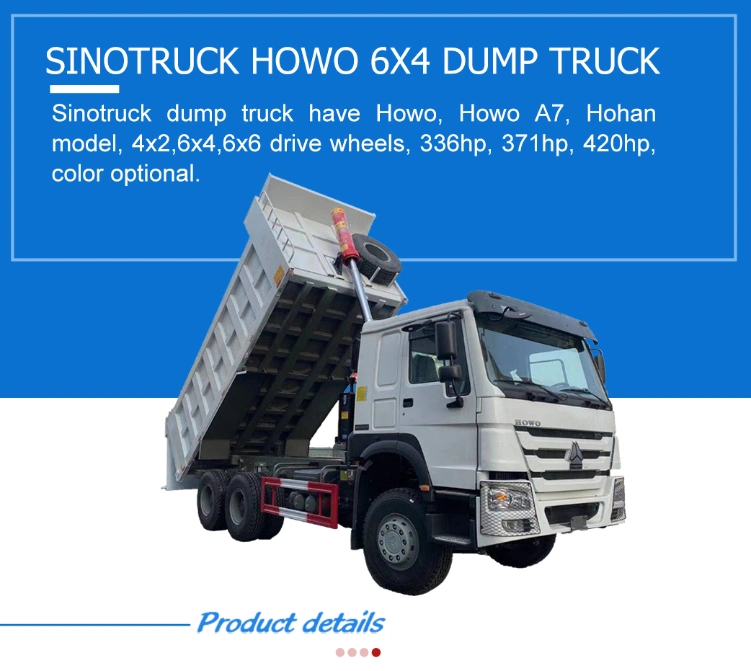 HOWO Sinotruck 70 Ton Tipper 371HP Mining Dump Truck for Sale