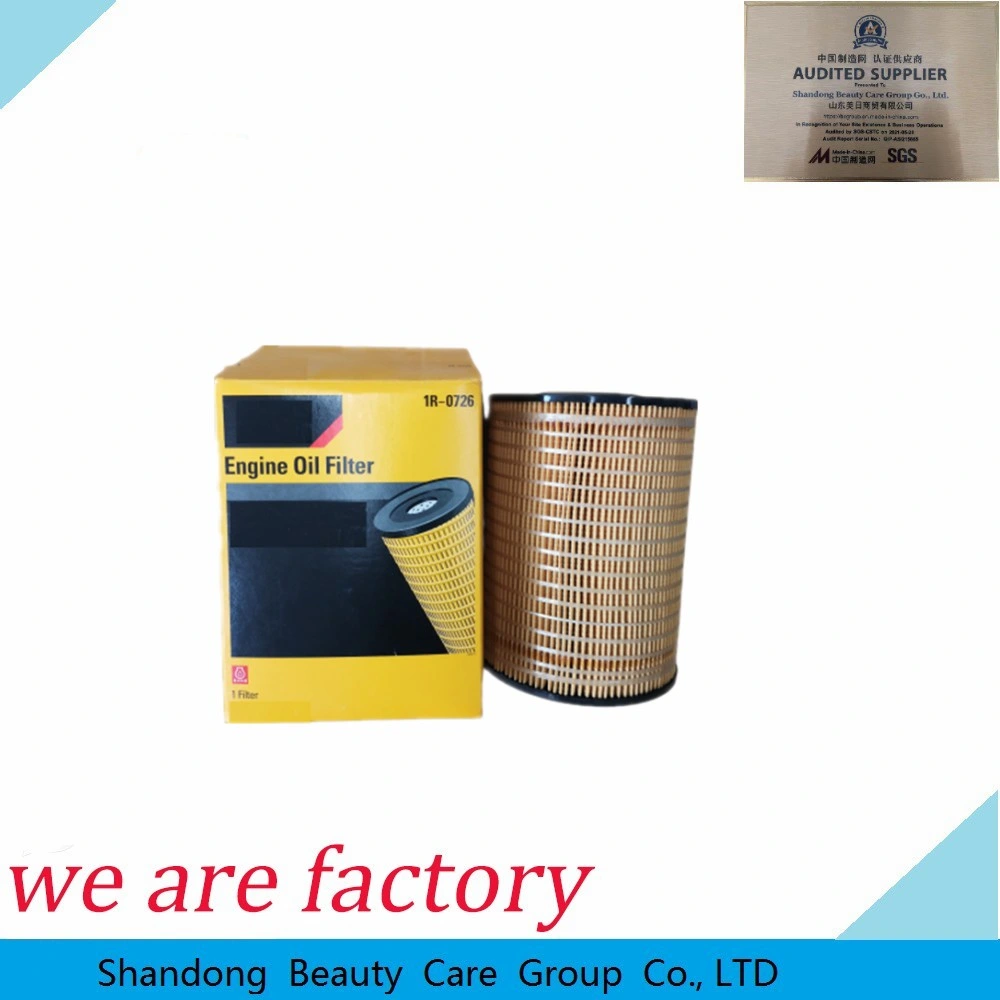 Factory Wholesale Truck Engine Parts Oil Filter 1r0726 for Cat