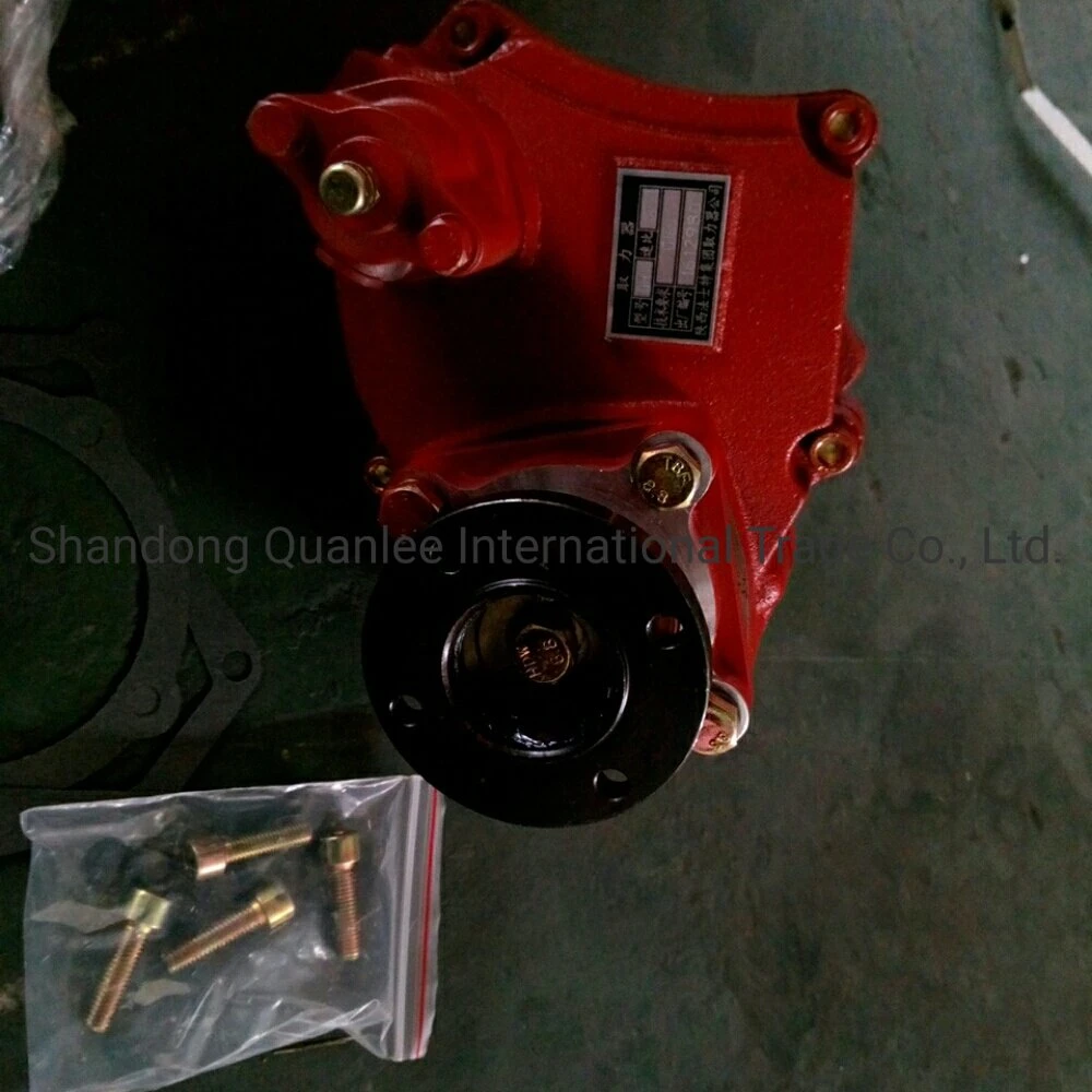 Shacman Sinotruck Sinotruk Chntc HOWO Weichai Original Transmission Gearbox Spare Parts Power Take off Pto with Qh50