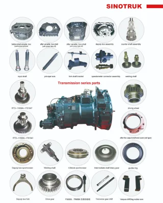 Sinotruk HOWO Tractor Head Transmission/Engine Spare Parts Price